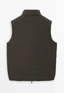 Massimo Dutti WATER-REPELLENT REVERSIBLE DOWN - Waistcoat - Dark Grey 16 Massimo Dutti WATER-REPELLENT REVERSIBLE DOWN - Waistcoat - Dark Grey -Massimo Dutti Shop 520d573604d841fcb123af158b9e44b3