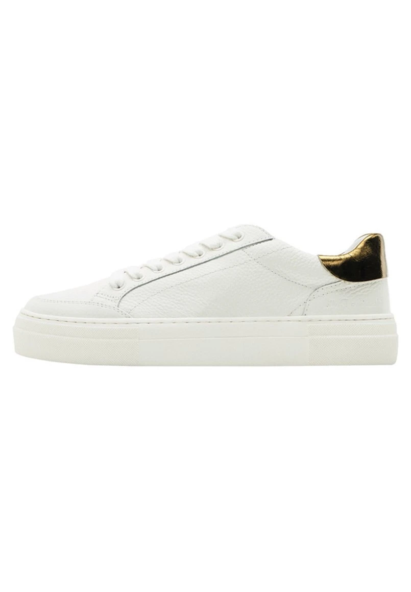 Massimo Dutti With Laminated- Trainers - White 3 Massimo Dutti With Laminated- Trainers - White