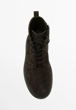 Massimo Dutti SPLIT - Lace-up Ankle Boots - Dark Brown -Massimo Dutti Shop 5273642015e3481793df1ae70cefc0fa