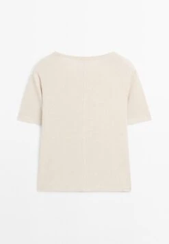 Massimo Dutti FADED CREW NECK - Basic T-shirt - Stone 17 Massimo Dutti FADED CREW NECK - Basic T-shirt - Stone -Massimo Dutti Shop 52cf64f8af2b40c994270ccce7bc4fe6