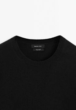 Massimo Dutti CASHMERE CREW NECK WITH LONG SLEEVES - Jumper - Black -Massimo Dutti Shop 52d0a7201ddc4d8f988c7e3e5fe8bb5e