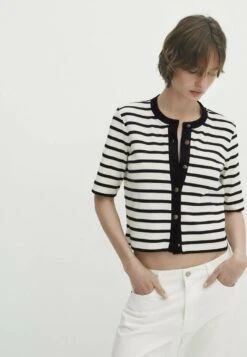 Massimo Dutti Striped With Buttons - Cardigan 15 Massimo Dutti Striped With Buttons - Cardigan -Massimo Dutti Shop 52d2fde88fa840238e3378f9cae33339
