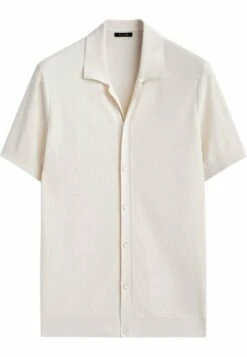 Massimo Dutti Textured With Buttons - Cardigan - Beige -Massimo Dutti Shop 53253b20a0e74f83aba833efa859c4d6