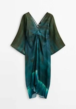 Massimo Dutti Ombré Printed - Day Dress - Evergreen -Massimo Dutti Shop 532f01e22215436ebc695cb9fdd477dc