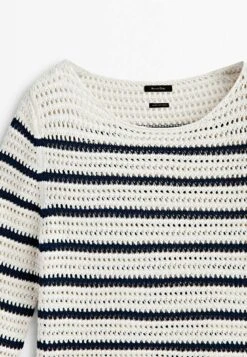 Massimo Dutti Striped Crochet - Jumper - Beige 22 Massimo Dutti Striped Crochet - Jumper - Beige -Massimo Dutti Shop 5332cf73c3184d51990ac9a179f68b1c
