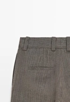 Massimo Dutti STRAIGHT HERRINGBONE - Trousers - Dark Brown 9 Massimo Dutti STRAIGHT HERRINGBONE - Trousers - Dark Brown -Massimo Dutti Shop 5343cfc047d149f49a54269f53282670