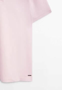 Massimo Dutti Polo Shirt - Light Pink -Massimo Dutti Shop 53459eebe81447f8bb845f27fa681693