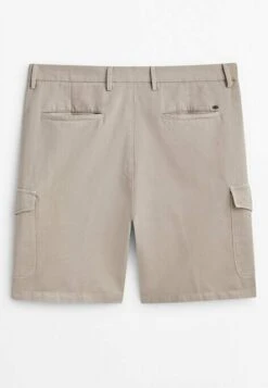 Massimo Dutti Bermuda - Shorts - Beige -Massimo Dutti Shop 535ca90ca0464b3eba2506453951adfd