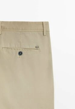 Massimo Dutti Regular Fit - Chinos - Beige -Massimo Dutti Shop 537e1ef6318e4aecaaa4a21e61735bc1
