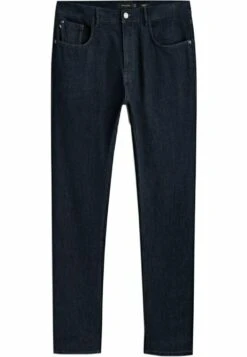 Massimo Dutti Rinse Wash Selvedge - Straight Leg Jeans - Blue -Massimo Dutti Shop 53a2a9d0884448d6ae2c8109ef1f8e09