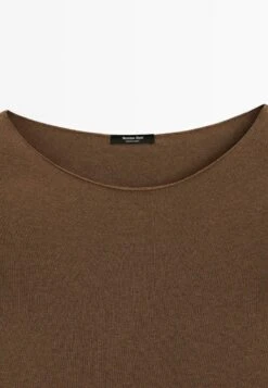Massimo Dutti BOAT NECK LONG SLEEVE - Jumper - Dark Brown 20 Massimo Dutti BOAT NECK LONG SLEEVE - Jumper - Dark Brown -Massimo Dutti Shop 53ce148def1e428fb03e357926401d7a