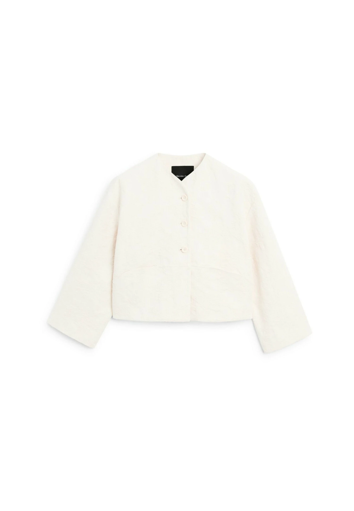 Massimo Dutti FLORAL FABRIC - Summer Jacket - Beige 8 Massimo Dutti FLORAL FABRIC - Summer Jacket - Beige - Image 6