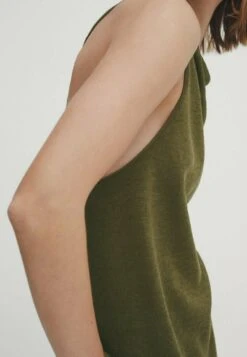 Massimo Dutti With Crossover Back- Top - Khaki -Massimo Dutti Shop 542c7660ee8442bfaffc758cd83c3f83