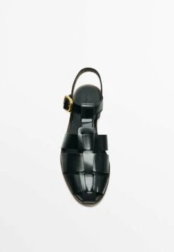 Massimo Dutti Buckled Cage - Sandals -Massimo Dutti Shop 54378244fbd64b36a6a6a088f9545cd8