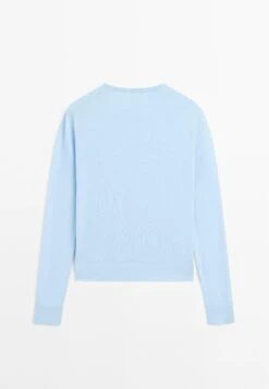 Massimo Dutti LONG SLEEVES WITH CREW NECK - Jumper - Beige -Massimo Dutti Shop 544d1f2f9d8e427f99760a2a091c48f8