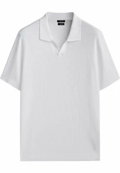 Massimo Dutti Vertical-Textured Micro - Polo Shirt - White -Massimo Dutti Shop 54d3ff9e5f7a481ab4951d4ddd6ba60a
