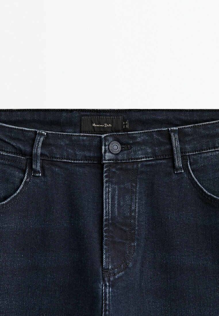 Massimo Dutti Straight Leg Jeans - Blue 10 Massimo Dutti Straight Leg Jeans - Blue - Image 8