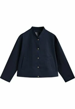 Massimo Dutti With Snap Buttons - Bomber Jacket - Dark Blue -Massimo Dutti Shop 54ddc0a36d37469092a354e309a66ebe