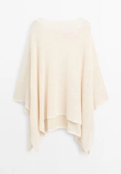 Massimo Dutti TEXTURED - Cape - Beige -Massimo Dutti Shop 5503686b224c46178f9c22f626569b72