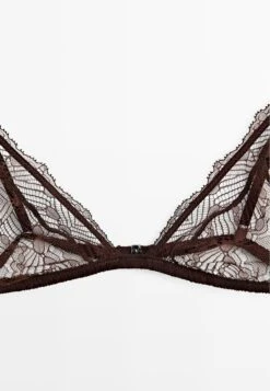Massimo Dutti Triangle Bra - Dark Brown -Massimo Dutti Shop 5518c736d2d14518b23c27eacc18c3c5