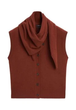 Massimo Dutti V-NECK WITH SCARF - Jumper - Dark Red 16 Massimo Dutti V-NECK WITH SCARF - Jumper - Dark Red -Massimo Dutti Shop 5535b83817d6481681841c00879b99e8