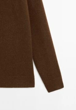 Massimo Dutti TURTLENECK - Jumper - Dark Brown -Massimo Dutti Shop 5561aaa817824590bae05a4e0a58d5b1