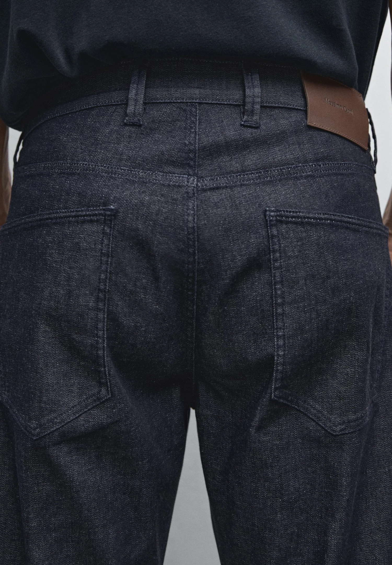Massimo Dutti LIGHTWEIGHT SLIM FIT - Slim Fit Jeans - Dark Blue 6 Massimo Dutti LIGHTWEIGHT SLIM FIT - Slim Fit Jeans - Dark Blue - Image 4