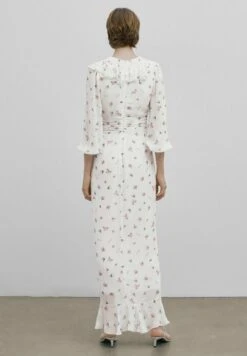 Massimo Dutti Studio - Long Floral Print With Ruffles - Maxi Dress - White 13 Massimo Dutti Studio - Long Floral Print With Ruffles - Maxi Dress - White -Massimo Dutti Shop 55d493b8a4e347579eb3f1b035b7e684
