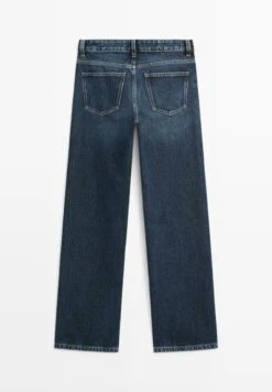 Massimo Dutti MID-RISE - Wide Leg - Dark Blue 27 Massimo Dutti MID-RISE - Wide Leg - Dark Blue -Massimo Dutti Shop 55fd6aa3ac2b415bbc80bc1f239866c0 1