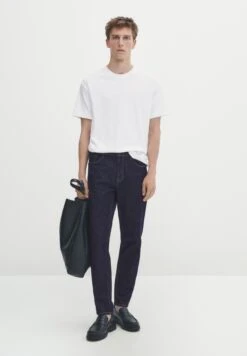 Massimo Dutti Tapered Fit Rinse Wash - Slim Fit Jeans - Blue 15 Massimo Dutti Tapered Fit Rinse Wash - Slim Fit Jeans - Blue -Massimo Dutti Shop 56872f8b30034039999f1c3516ced8e5