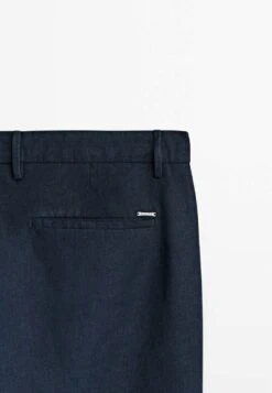 Massimo Dutti Tapered Fit - Chinos - Dark Blue -Massimo Dutti Shop 569e94c33a354d44b83d8c40e5e4a8fb