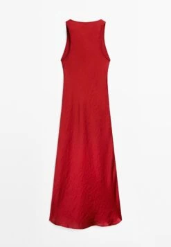 Massimo Dutti LONG SATIN WITH ROUND NECKLINE - Cocktail Dress / Party Dress - Red 16 Massimo Dutti LONG SATIN WITH ROUND NECKLINE - Cocktail Dress / Party Dress - Red -Massimo Dutti Shop 56a5b072d9b34da4a3e78527df9a8899