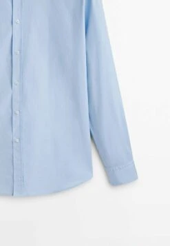 Massimo Dutti Barré Extra-Fine- Shirt - Light Blue -Massimo Dutti Shop 56eef409d3c243a38b15288b142fc542