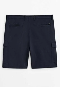 Massimo Dutti Bermuda - Shorts - Dark Blue -Massimo Dutti Shop 5751c3eaa3d64bc8a95d25f4a17bf572