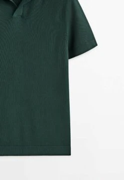 Massimo Dutti Smocked - Polo Shirt - Mottled Green 19 Massimo Dutti Smocked - Polo Shirt - Mottled Green -Massimo Dutti Shop 57b6a7b91a1b45ebac281d0334b65e73