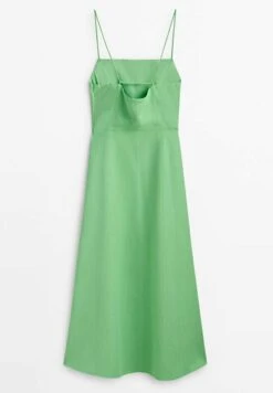 Massimo Dutti Strappy Midi With Seam Detail - Day Dress 17 Massimo Dutti Strappy Midi With Seam Detail - Day Dress -Massimo Dutti Shop 57c26e18851748f8a15f1e434942dbf2