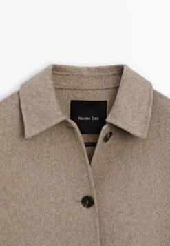 Massimo Dutti MEDIUM - Classic Coat - Brown -Massimo Dutti Shop 582184d949e54da49962360eebacd5e4