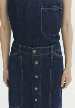 Massimo Dutti Carpenter Midi With Buttons - A-Line Skirt - Dark Blue 14 Massimo Dutti Carpenter Midi With Buttons - A-Line Skirt - Dark Blue -Massimo Dutti Shop 5824d1ae388f44788c1c43538d5cdbd1