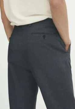 Massimo Dutti Dyed Thread Oxford- Chinos - Dark Blue -Massimo Dutti Shop 586d4ed5cc2241ebbdb85c5317482ea4