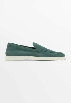 Massimo Dutti Split - Slip-Ons - Blue -Massimo Dutti Shop 58723a539ab04dbda8ff37c836d4d814