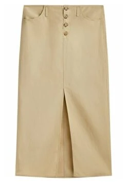 Massimo Dutti Buttoned Midi With Slit - A-Line Skirt -Massimo Dutti Shop 58b4c32db7e9475e9caaa3ce688bb5f2
