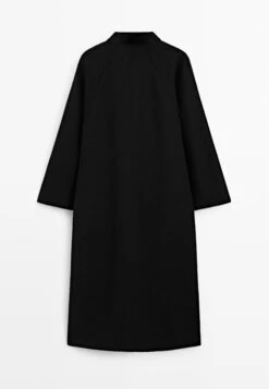 Massimo Dutti WITH STAND COLLAR - Classic Coat - Black -Massimo Dutti Shop 58c5d49342414e3b8e1174caa3e8d3ba