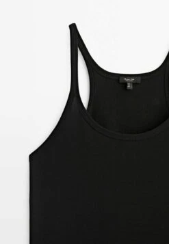 Massimo Dutti With Thin Straps- Top - Black -Massimo Dutti Shop 58dc9c297d3c487f93a994728668b97d