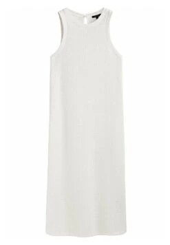 Massimo Dutti Sleeveless Textured Midi - Jumper Dress -Massimo Dutti Shop 58f7b6ca58c34b11b9709b998b01f4f0