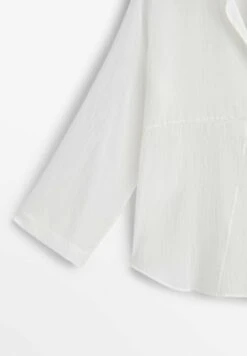 Massimo Dutti Patchwork With Pocket - Button-Down Blouse -Massimo Dutti Shop 595a30e83f0246f2abc7e14e010bbf10