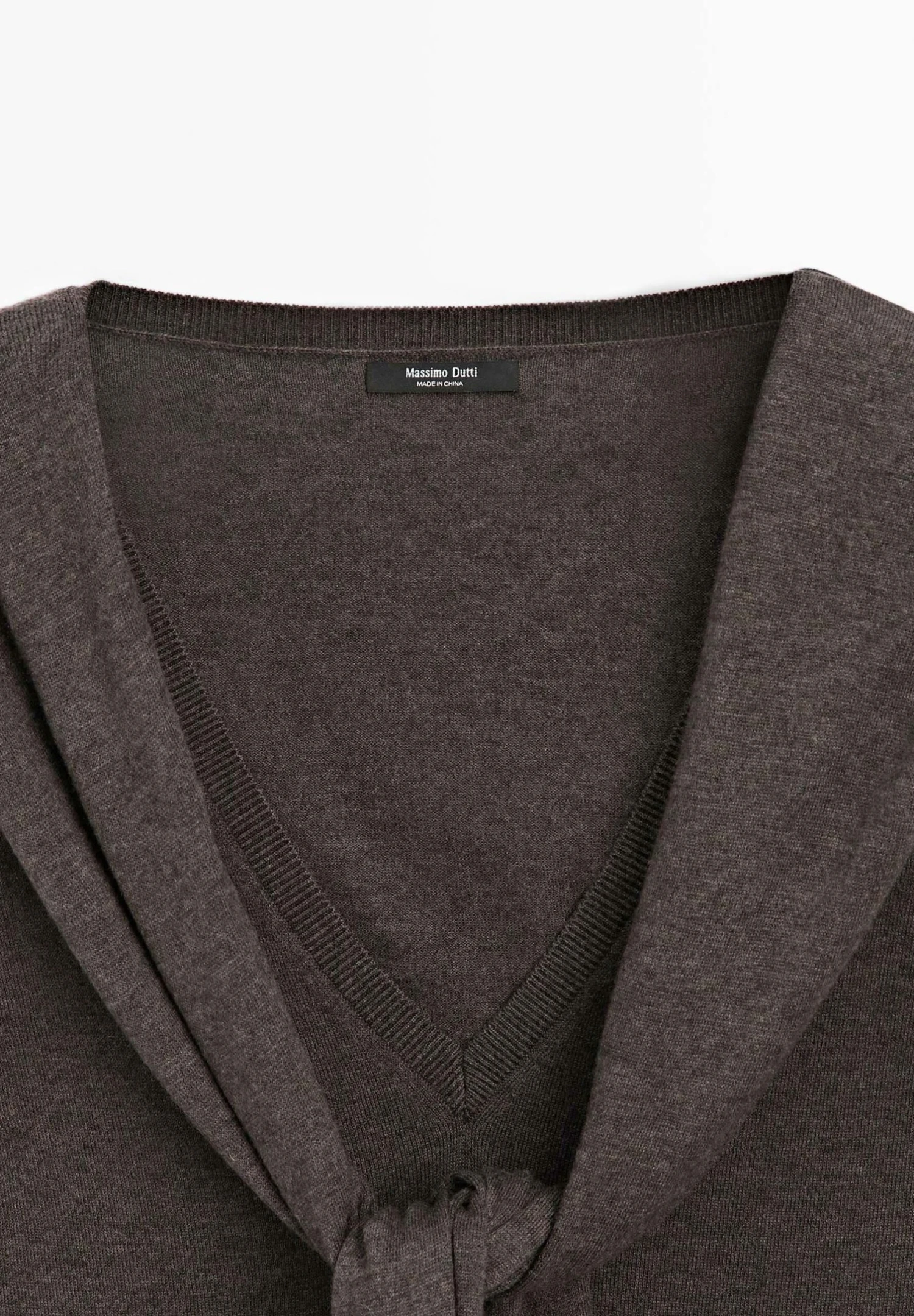 Massimo Dutti WITH MULTIWAY SLEEVES - Jumper - Dark Brown 10 Massimo Dutti WITH MULTIWAY SLEEVES - Jumper - Dark Brown - Image 8