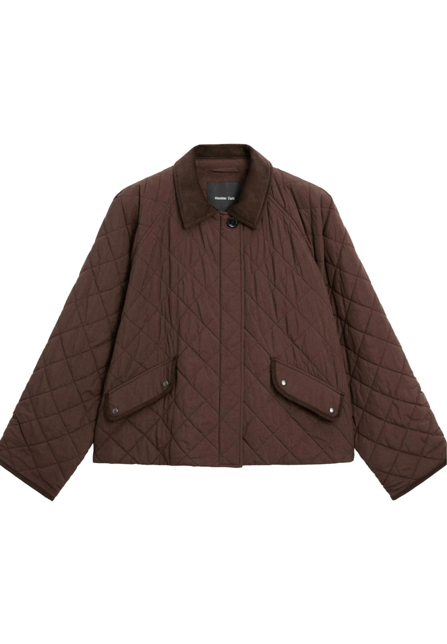 Massimo Dutti SHORT LIGHTWEIGHT WITH CORDUROY DETAIL - Light Jacket - Bordeaux 12 Massimo Dutti SHORT LIGHTWEIGHT WITH CORDUROY DETAIL - Light Jacket - Bordeaux - Image 10