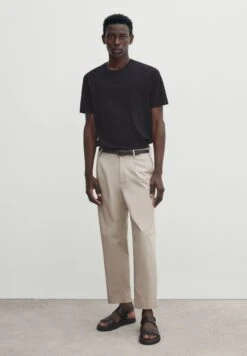 Massimo Dutti KurzärmeligesAus Reiner- Basic T-Shirt - Dark Blue Denim -Massimo Dutti Shop 59cca863cdcd4688a42bc0a44c024d2b