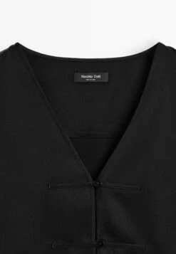Massimo Dutti SATIN GARMENT WITH BUTTON DETAIL - Blouse - Black 11 Massimo Dutti SATIN GARMENT WITH BUTTON DETAIL - Blouse - Black -Massimo Dutti Shop 59f601cf4f324104ae84087f8fe6a0f8