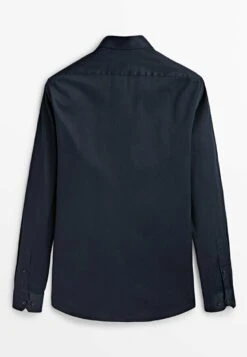 Massimo Dutti Stretch Slim-Fit - Formal Shirt - Dark Blue 17 Massimo Dutti Stretch Slim-Fit - Formal Shirt - Dark Blue -Massimo Dutti Shop 5a1e8bb0a5d445f7849b014371b58966